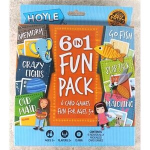 Hoyle Kid's 6 in 1 Fun Pack Card Games